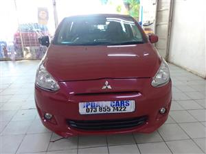 2016 Mitsubishi mirage 1.0T Manual maroon color petrol  27000KM
