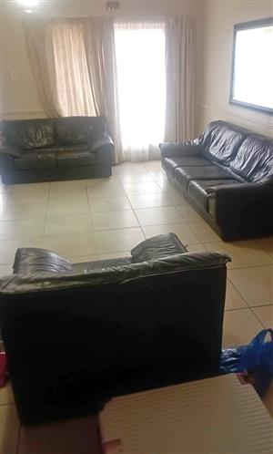 Lounge Suite - Leather Couches 