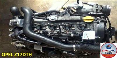 OPEL ASTRA 1.7L USED Z17DTH ENGINES FOR SALE