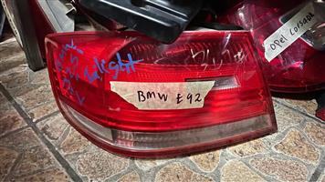 BMW 3 series E92 taillight