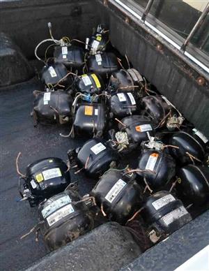 Second hand working compressors..only 1/3+ and 1/4 commercial