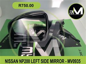 MIRROR LEFT SIDE- NISSAN NP200