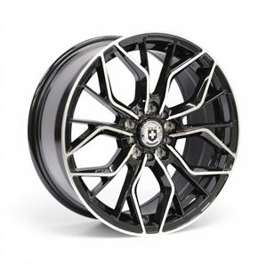 17″ XS-Mario 5/108 & 5/114 Black Machine Face Alloy Wheels