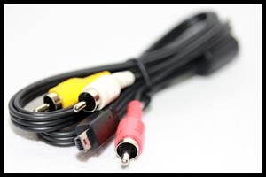 Mini-USB to AVI Cable for Canon