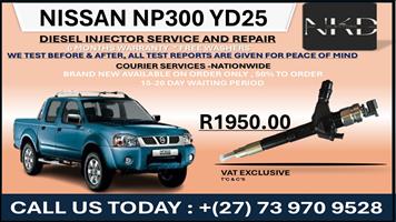 Nissan Np300 yd25 Diesel Injectors 