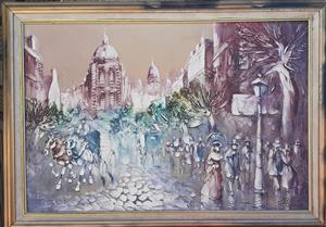 Paint and sand art by BORIS CHEZAR