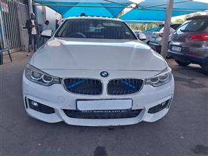 2016 BMW 4 SERIES 420I M SPORT  WHITE COLOR AUTOMATIC PETROL 