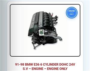 BMW E36 6 cylinder DOHC 24V 