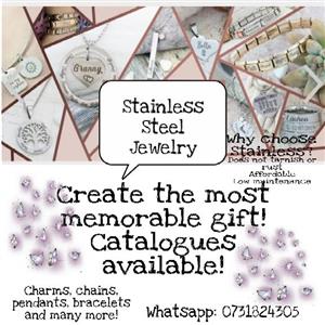 Stainless Steel Jewelry Customizable