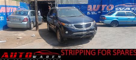 Stripping Kia Sorento SUV