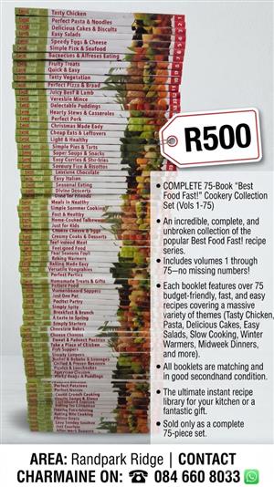 Best Food Fast - Complete 75 Recipe Book Set