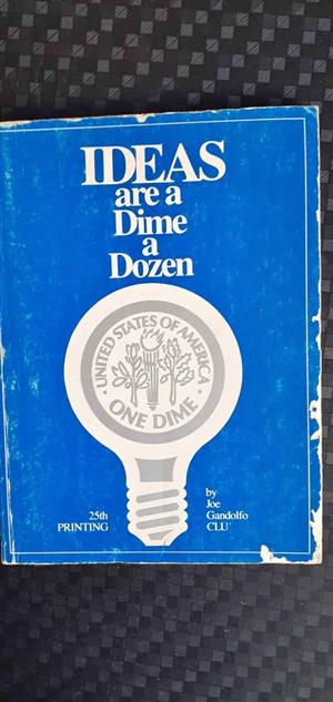 Ideas are a dime a dozen - Joe Gandolfo