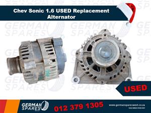 Chev Sonic 1.6 USED Replacement Alternator for sale
