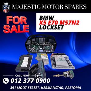 2010 BMW X5 3.0D E70 SUV M57N2 Lockset for Sale – Used