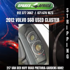 2012 VOLVO S60 1.6 INSTRUMENT CLUSTER FOR SALe