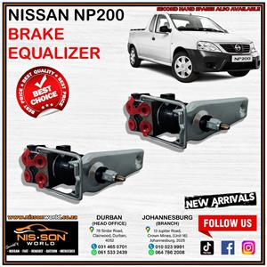 NISSAN NP200 BRAKE EQUALIZER