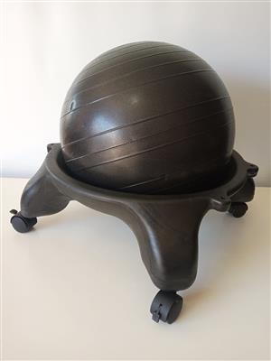 Yoga Ball with Balance