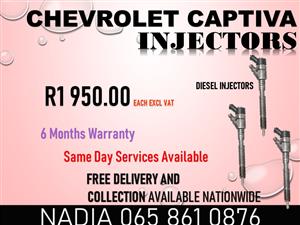 CHEVROLET CAPTIVA DIESEL INJECTORS FOR SALE