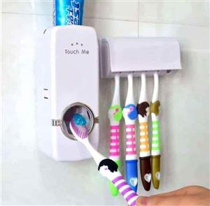 Automatic Toothpaste Dispenser + Toothbrush Holder. – KEEP YOUR BATHROOM ORGANIZED