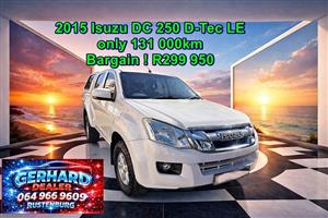 2015 Isuzu Double Cab 250 D-tec LE