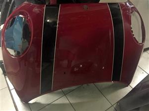 Mini Cooper bonnet 