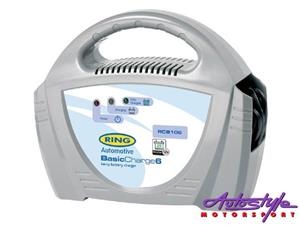 Ring Automotive RECB106 12v 6A Battery Charger