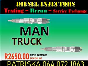 Get Your Diesel Running Like New – Recon Injectors Available MAN TRUCK