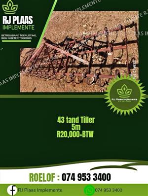 5m Tiller 43 tande