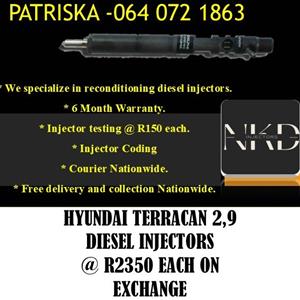 HYUNDAI DIESEL INJECTORS FOR SALE