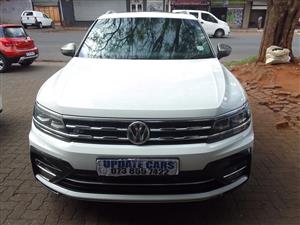 2019 VW TIGUAN 2.0 ALLSPACE 4MOTION 4X4 AUTOMATIC 7 SEATER LEATHER SUNROOF WHITE PETROL REVERS