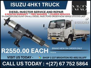Isuzu 4HK1 Truck Diesel injectors 