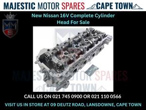 Nissan 16V Complete Cylinder Head For Sale