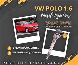 VW Polo 1.6 Diesel Injectors for sale