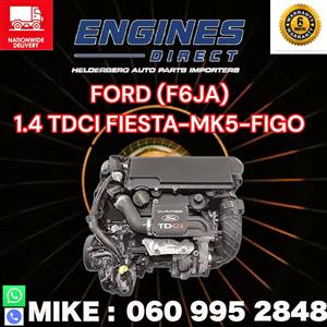 Import Ford 1.4 TDCI F6JA Engine.
