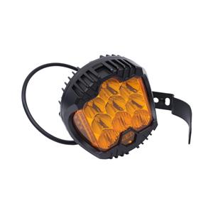 LED360 5″ DRL Design Amber/Yellow Spotlamps (each)
