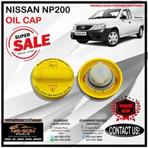 NISSAN NP200 OIL CAP