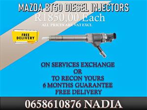 MAZDA BT50 DIESEL INJECTORS RECONDITION OR BAY NEW
