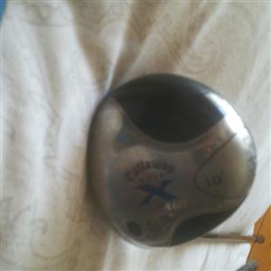 golf bag and cuddly with clubs for sale