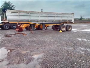 2020 Payloader 16 cube back tipper trailer