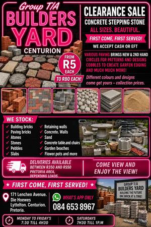 BUILDERS YARD CENTURION OFFICE