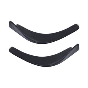 Empire Racing Universal Fibreglass Front Bumper Splitter - Pair (Medium 65x9cm)