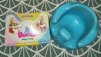 Bumbo with tray