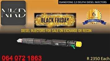 SSANGYONG 2.0 DIESEL INJECTORS FOR SALE