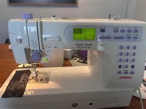 Janome super quilt sewing machine