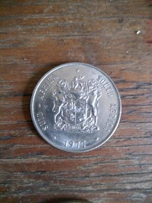 South Africa old R1 coins