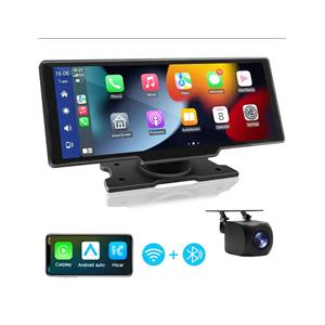 Universal Dash Mount Capacitive 10.6″ Media Screen with Reverse Camera