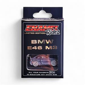BMW E46 M3 Grey - Die-Cast Enamel Keychain