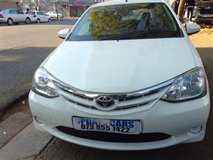 2020 Toyota Etios 1.5 Hatchback White Color Manual, Petrol, 71000km 