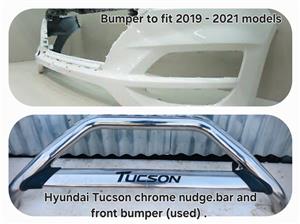 Hyundia Tucson Bumper and Nudge Bar (used)