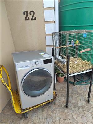 LG 9KG WASHING MACHINE WORKING PERFECTLY  FOR SALE